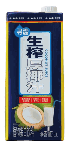 寻露生榨厚椰汁